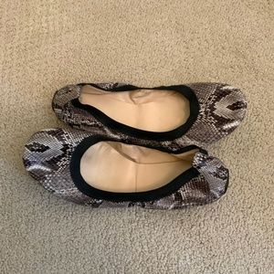 Cole Haan 8.5 Snake Skin Ballet Slipper